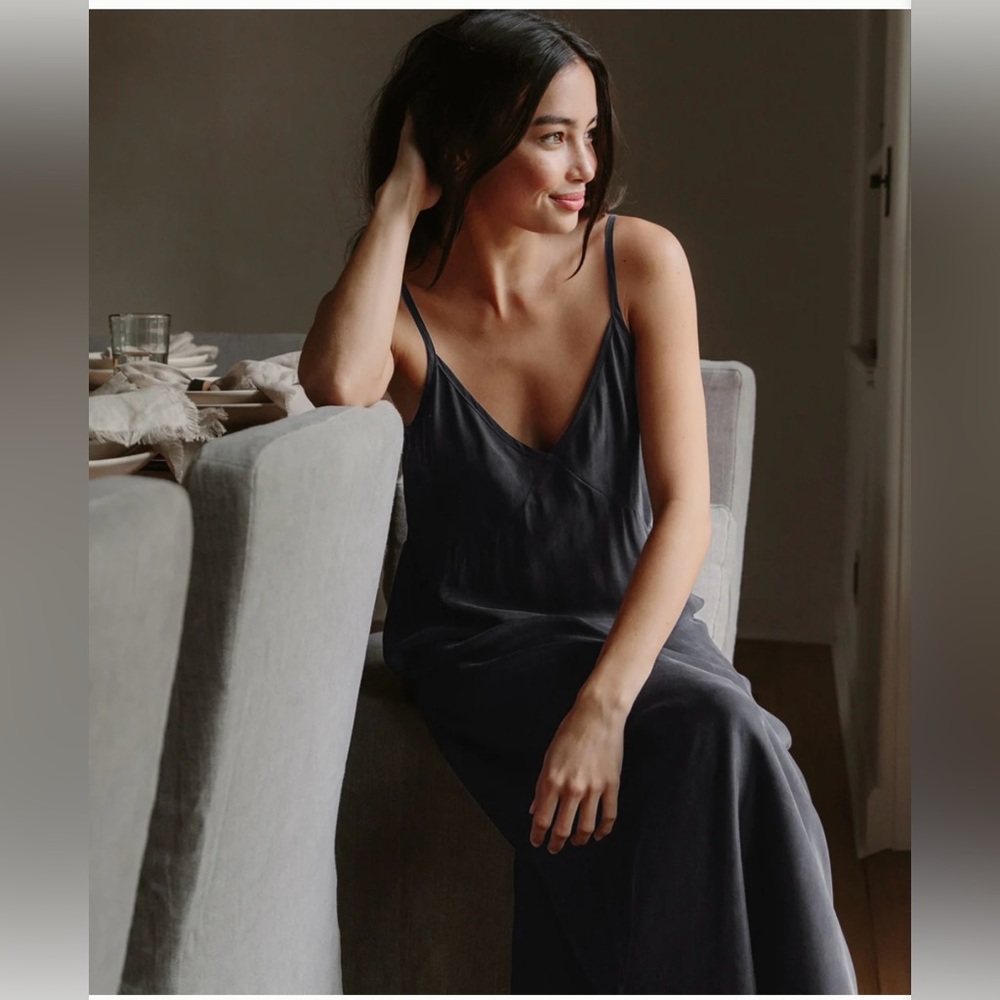 Jenni Kayne Rio Slip Dress in black (new with tags!)
